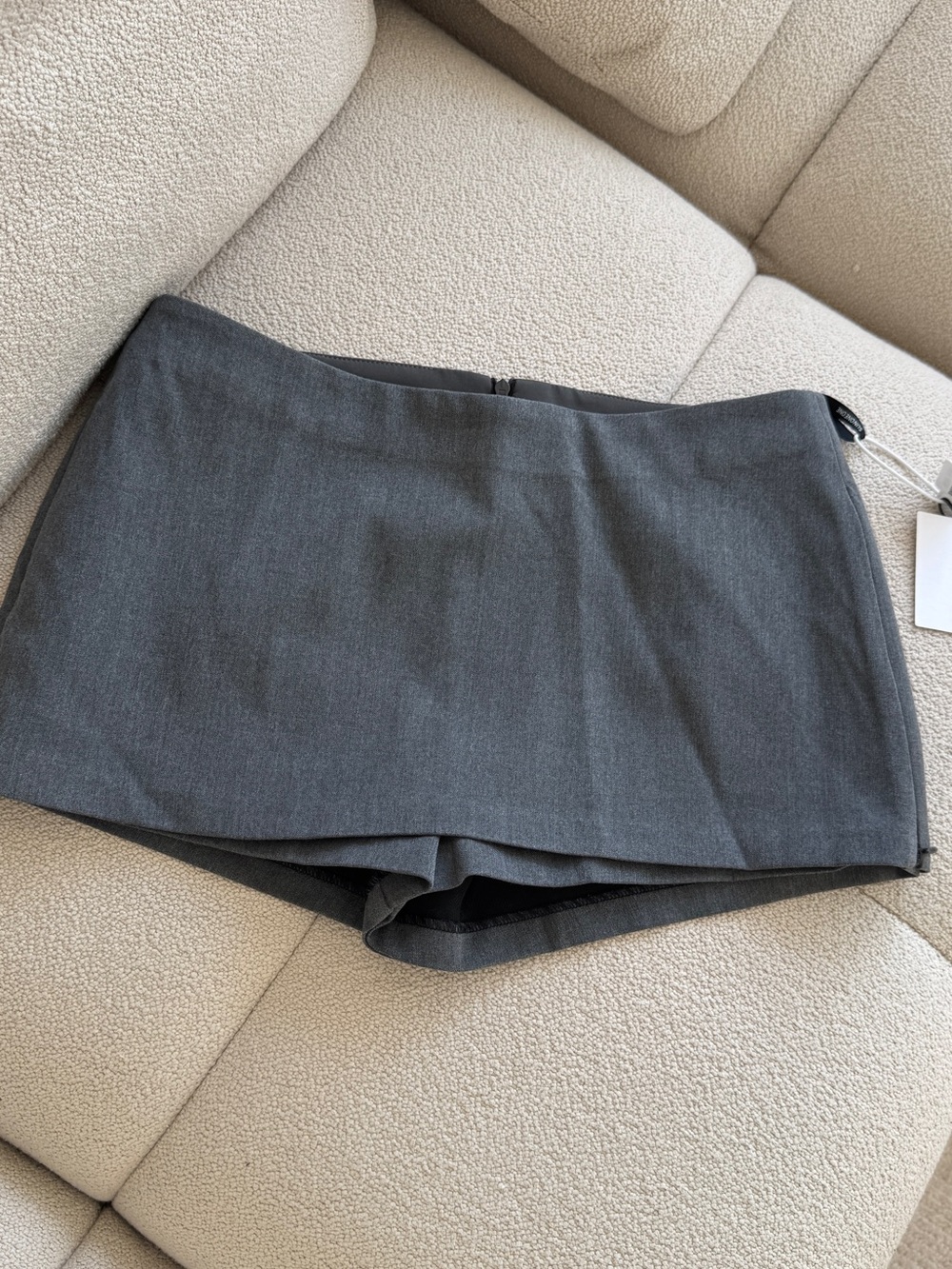 Classic Gray Women’s Skort - Tailored Everyday Style